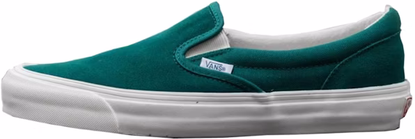 Vans Slip-On 'Teal Blue White' VN000ZMRFR7 Vans Slip-On 'Teal Blue White' VN000ZMRFR7