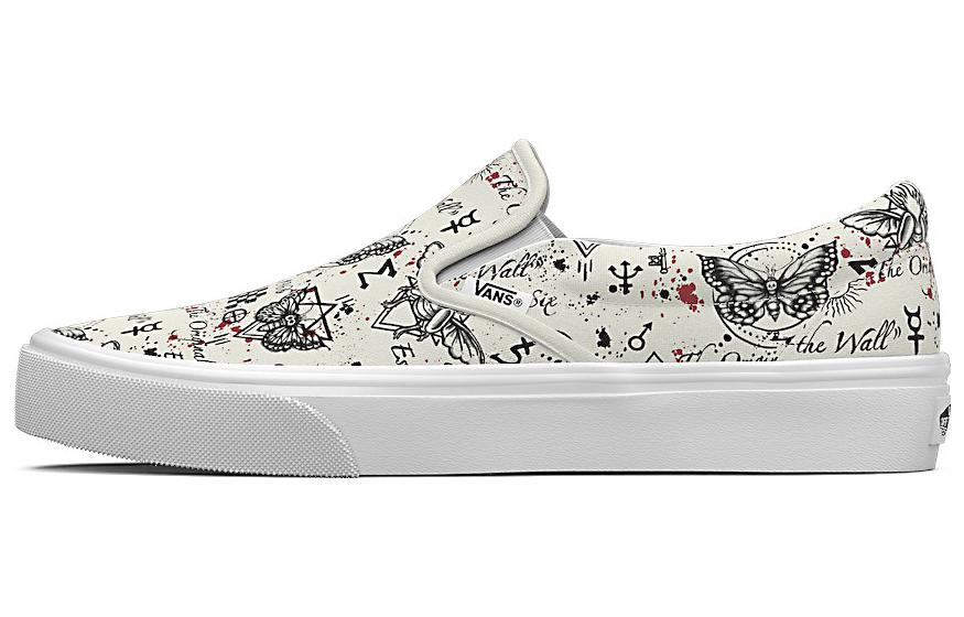 Buy ヴァンズ スリッポン 白黒 (Vanz Surippon Shirokuro) VN0A7Q5DKIG