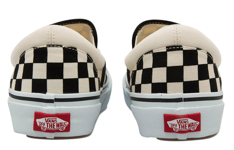 Purchase Vans Slip-On Schwarz Weiß Kariert Japanische Version 466091-0001
