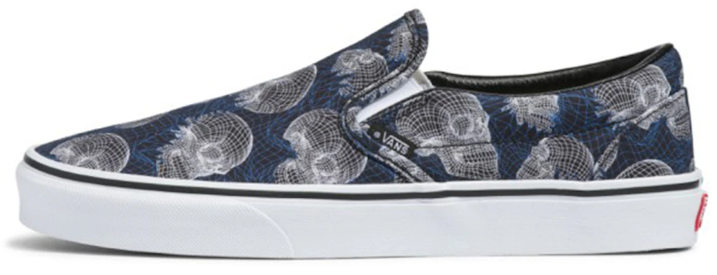 Vans Slip-On Blu Bianco VN0A33TB9IB Buy Vans Slip-On Blu Bianco VN0A33TB9IB