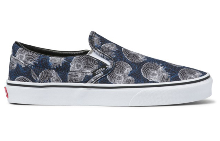 Order Vans Slip-On Blu Bianco VN0A33TB9IB