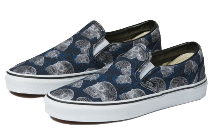 Vans Slip-on Blue White 圖 3
