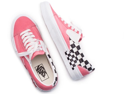 Vans Slip-On CAP 'Checkerboard Strawberry Pink' Merah Jambu Strawberi VN0A3WM5VOX Shop Vans Slip-On CAP 'Checkerboard Strawberry Pink' Merah Jambu Strawberi VN0A3WM5VOX