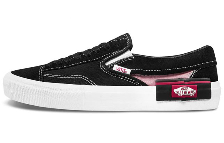 Vans Slip-on Cap Black Pink Unisex 'Black Pink' VN0A3WM5BEM