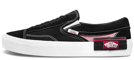Vans Slip-on Cap Black Pink Unisex 'Black Pink' VN0A3WM5BEM Vans Slip-on Cap Black Pink Unisex 'Black Pink' VN0A3WM5BEM