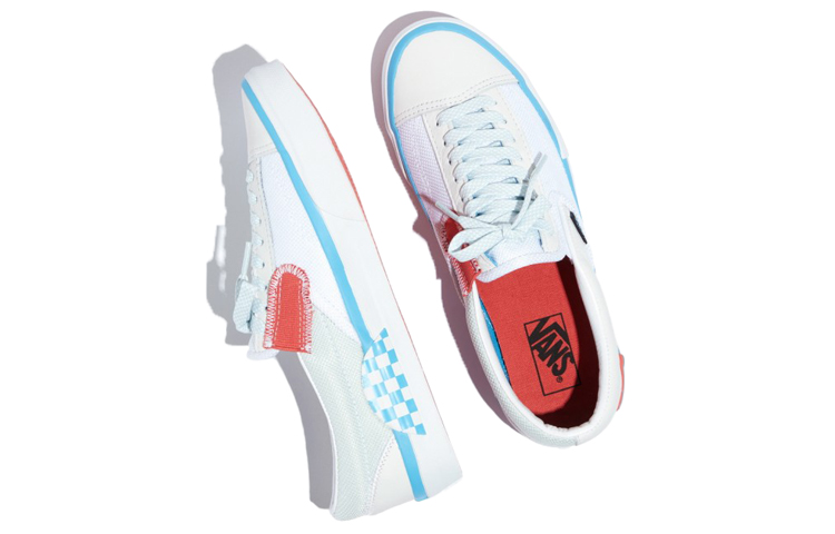 Lookbook Vans Slip-On Cap Checkerboard Bianco VN0A3WM524C