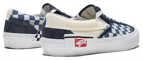 ヴァンズ スリッポン キャップ LX "ドレスブルース" VN0A3TKSUBZ Shop ヴァンズ スリッポン キャップ LX "ドレスブルース" VN0A3TKSUBZ