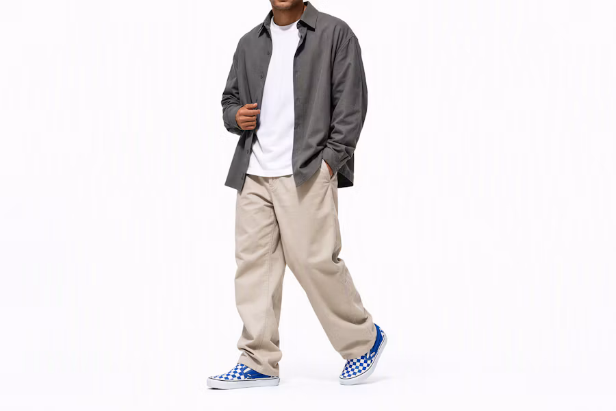 Vans滑入式棋盤經典款 流行休閒 防滑耐磨 低筒 滑板鞋 男女皆宜 藍白色 Order Vans滑入式棋盤經典款 流行休閒 防滑耐磨 低筒 滑板鞋 男女皆宜 藍白色