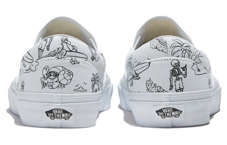 Lookbook Vans 白色经典懒人鞋 VN0A5JLXBPD