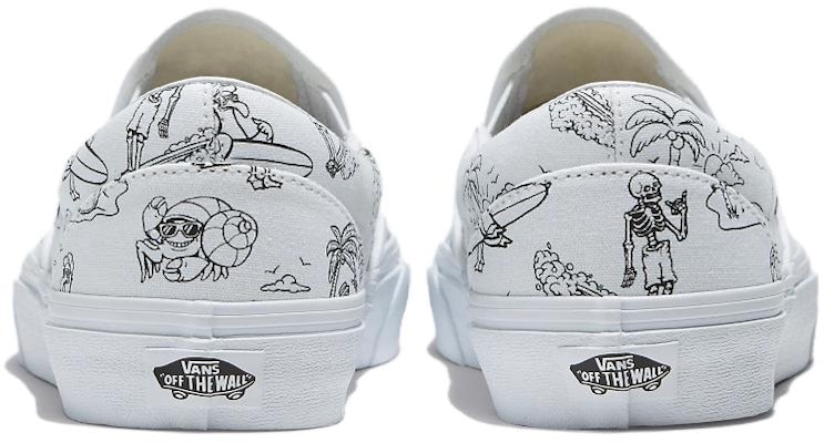 Vans Slip-On Klasik 'Putih' VN0A5JLXBPD Lookbook Vans Slip-On Klasik 'Putih' VN0A5JLXBPD