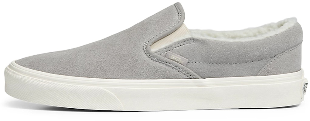 Vans slip-on Cozy Hug 加絨 耐磨防滑保暖 低幫 板鞋 男女同款 灰色 Buy Vans slip-on Cozy Hug 加絨 耐磨防滑保暖 低幫 板鞋 男女同款 灰色