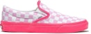 Vans slip-on CUSTOMS NEON 'Checkerboard Merah Jambu' VN0A3VC1444