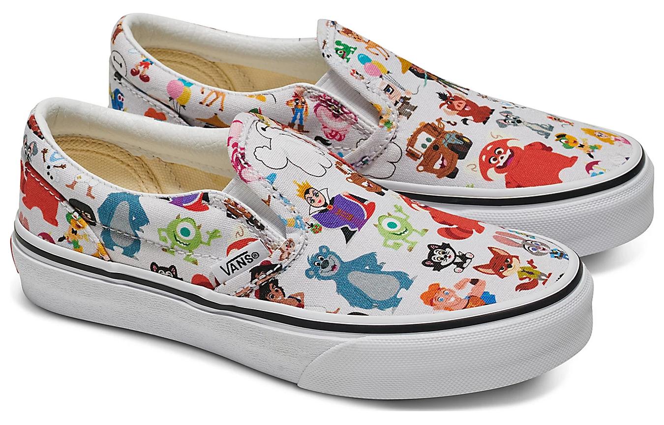 Order Vans Slip-on Kustom X Disney '100 Karakter Multi' VN0A3VC1566