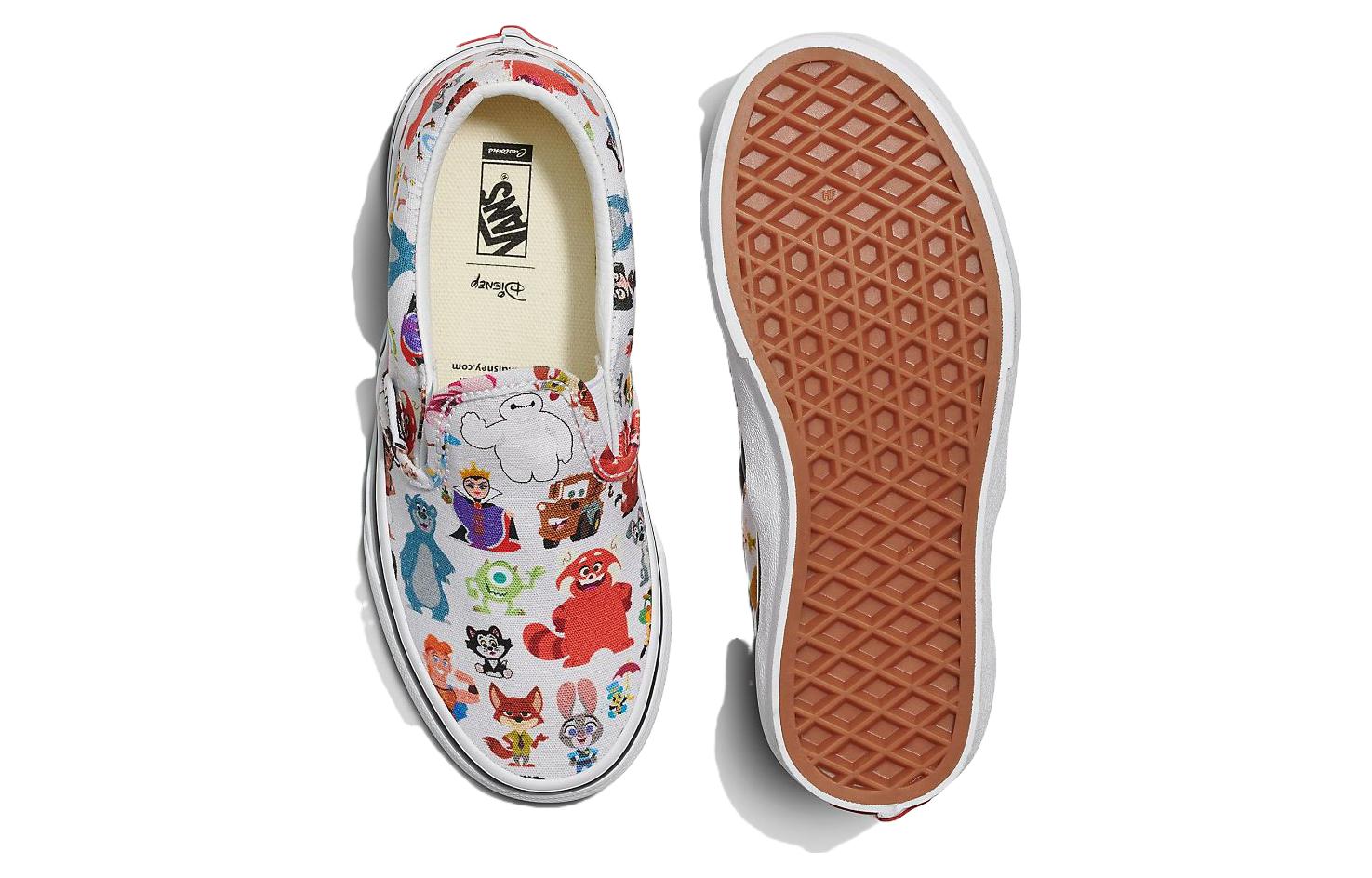 Shop Vans Slip-on Kustom X Disney '100 Karakter Multi' VN0A3VC1566