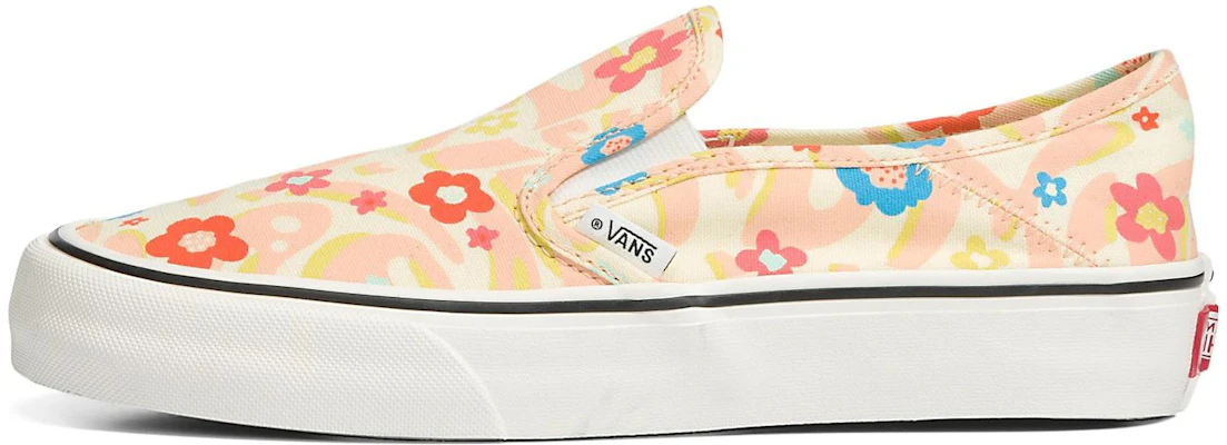 Vans Slip-On Groovy Floral VR3 SF 'Pink Yellow' Bunga Kuning Merah Muda VN0A4BX8YQ1 Buy Vans Slip-On Groovy Floral VR3 SF 'Pink Yellow' Bunga Kuning Merah Muda VN0A4BX8YQ1