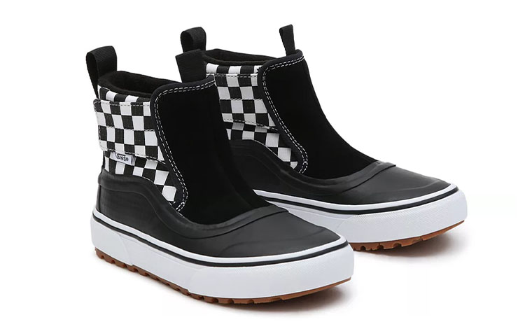 Lookbook Vans Slip-On Hi Terrain Mte-1 con Velcro ''Nero Bianco'' VN0A5HZ62KM