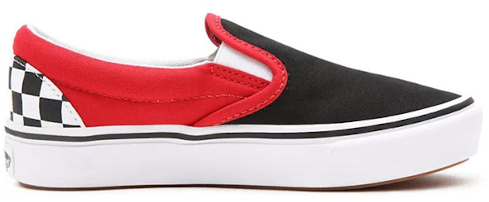 ヴァンズ スリッポン K ブラック/レッド VN0A4U1S35U Order ヴァンズ スリッポン K ブラック/レッド VN0A4U1S35U