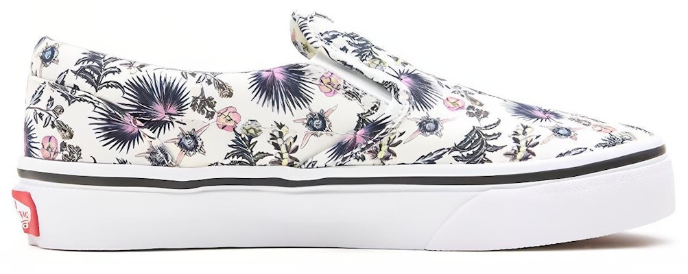 Vans Classic 懒人鞋 花卉白色 童鞋 VN0A4BUT30R Order Vans Classic 懒人鞋 花卉白色 童鞋 VN0A4BUT30R