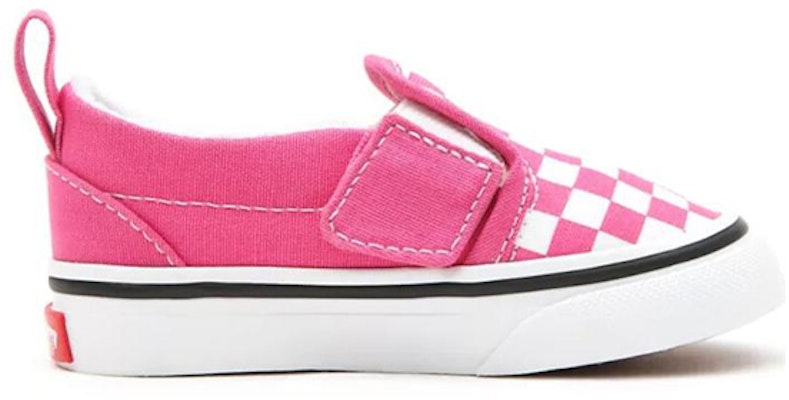 幼童 Vans 套腳鞋 粉白格 Order 幼童 Vans 套腳鞋 粉白格