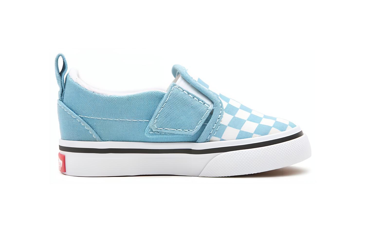 Order 嬰童 Vans slip-on 低筒 滑板鞋 白藍格