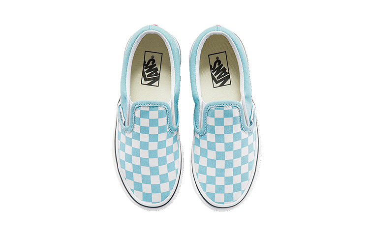 Lookbook Vans スリッポン ローカット (青/白) VN0A5KXM7TC