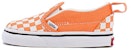 Vans Slip-On Low Tops Kasut Luncur Tebal Jingga Putih VN000UBSARX