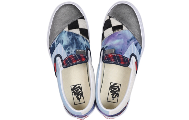 Lookbook 반스 슬립온 럭스 패치워크 '어 assorted' (43 characters) VN0A38F7SLL