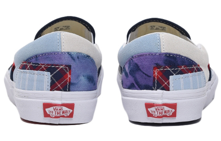 Shop 반스 슬립온 럭스 패치워크 '어 assorted' (43 characters) VN0A38F7SLL