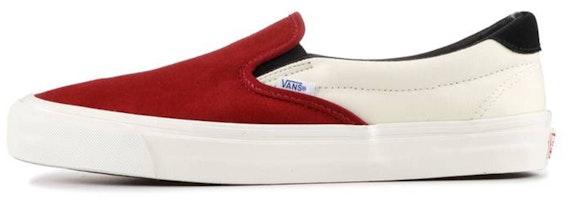 Vans Slip-On LX 'Red Dahlia' VN0A38FZN8T Vans Slip-On LX 'Red Dahlia' VN0A38FZN8T