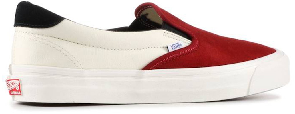 Vans Slip-On LX 'Red Dahlia' Merah Dahlia VN0A38FZN8T Lookbook Vans Slip-On LX 'Red Dahlia' Merah Dahlia VN0A38FZN8T