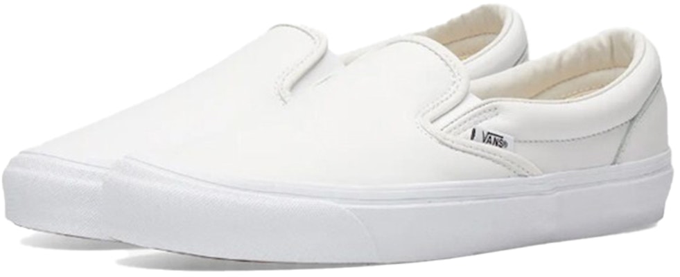 Vans经典Slip-On LX白色皮革款 VN000UDF1NT Order Vans经典Slip-On LX白色皮革款 VN000UDF1NT