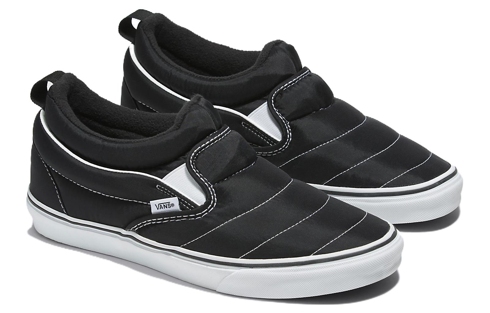 Order ヴァンズ スリッポン ミッド (黒) VN0009QUBA2