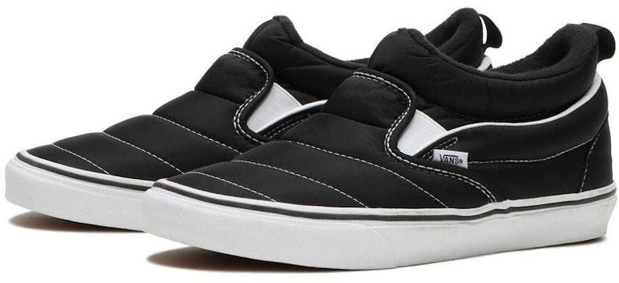 Vans slip-on Mid Shoes 'Black' VN0009QUBA2 Lookbook Vans slip-on Mid Shoes 'Black' VN0009QUBA2