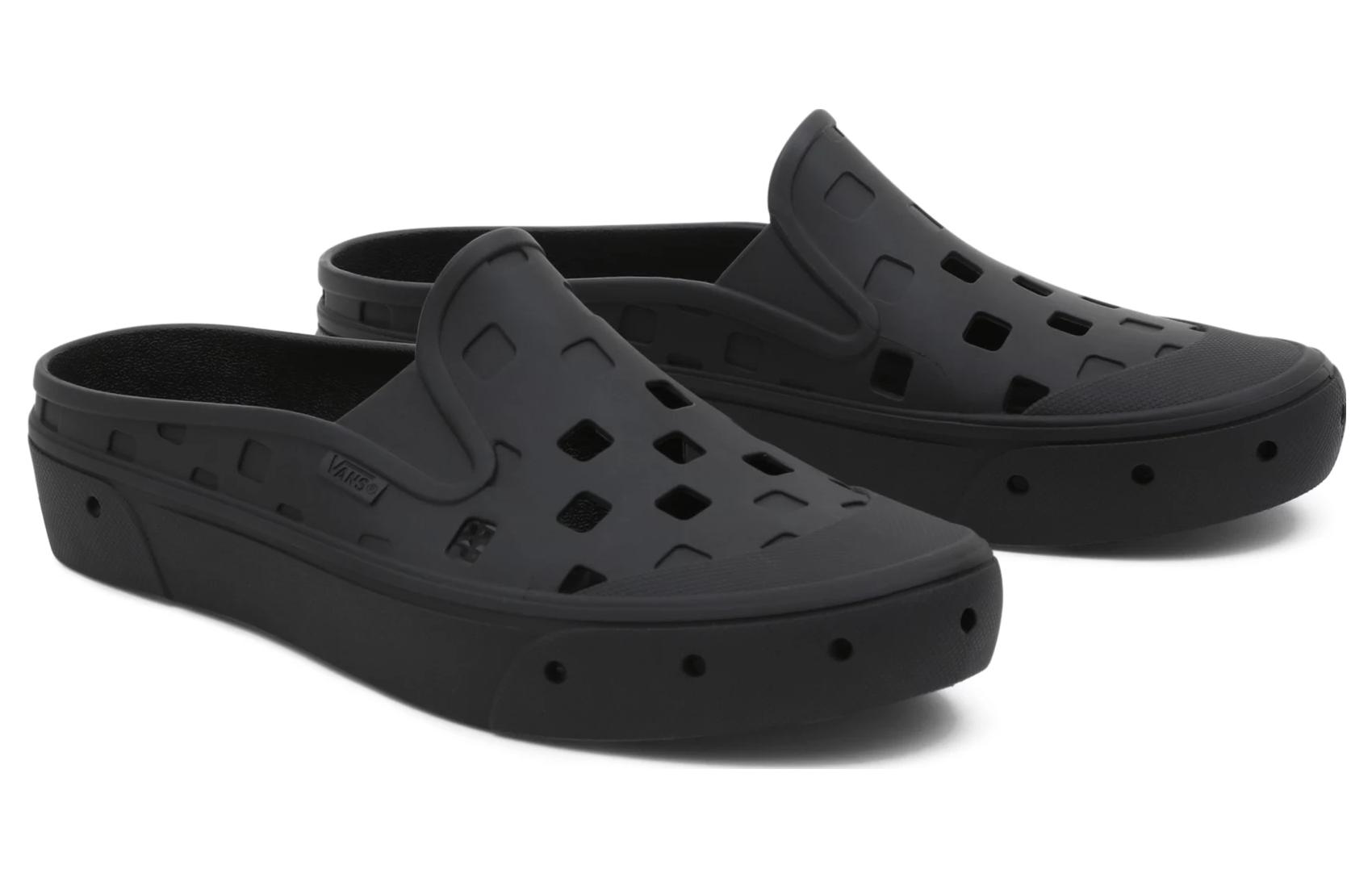 Lookbook 반스 슬립온 뮬 TRK '블랙' (50 characters) VN0005V8BLK