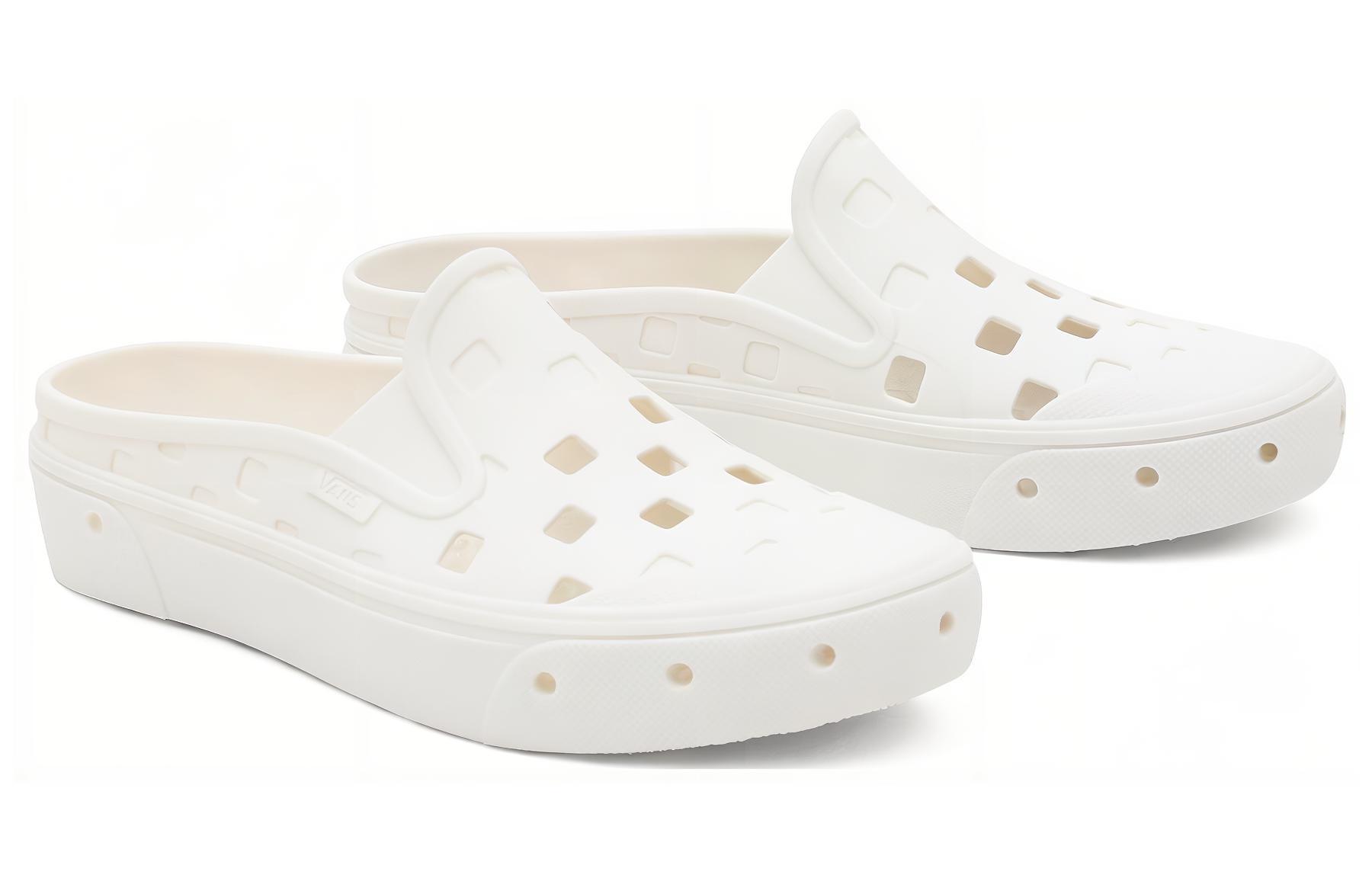 Lookbook Vans スリッポンミュール TRK (ホワイト) VN0005V8FS8