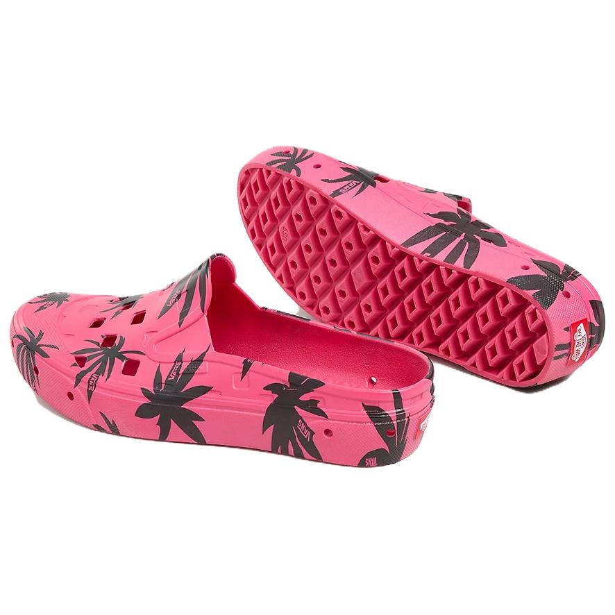 Shop ヴァンズ スリップオンミュール TRK "パームピンクグロー" VN0005V8YU2