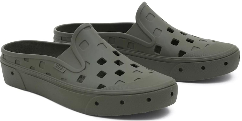 Vans Slip-On Mule TRK Shoes 'Grape Leaf' VN0005V850K Lookbook Vans Slip-On Mule TRK Shoes 'Grape Leaf' VN0005V850K