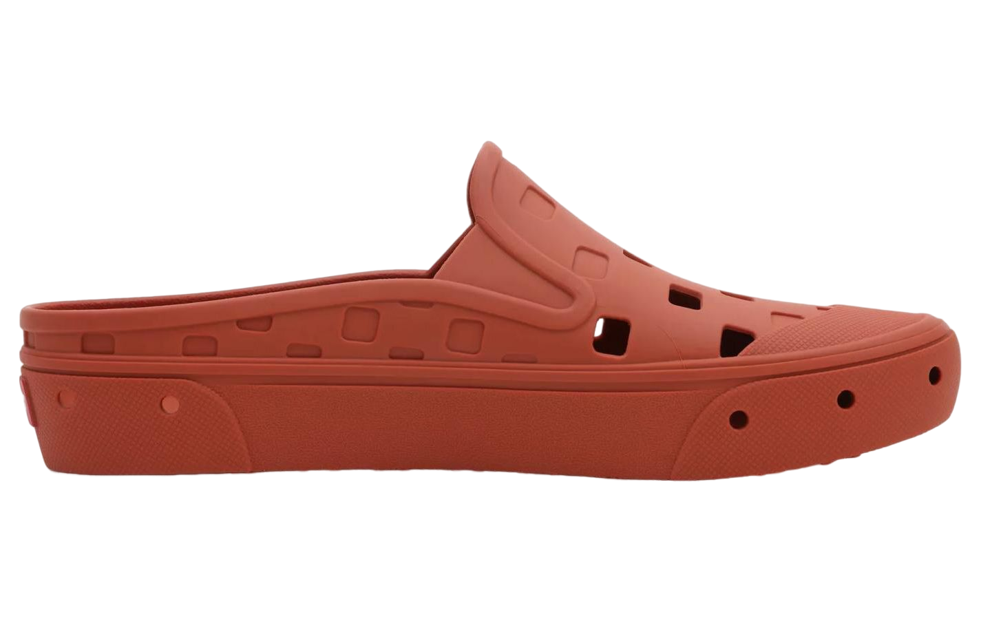 Lookbook Vans Slip-On 女款凉拖鞋 “红色” VN0005V8GWP