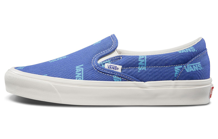 Vans Slip-On Multi-Logo Blue VN0A45JKVQF