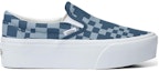 Order Vans Slip-On Multi Check 'Biru Putih' VN0A7Q5RBLU