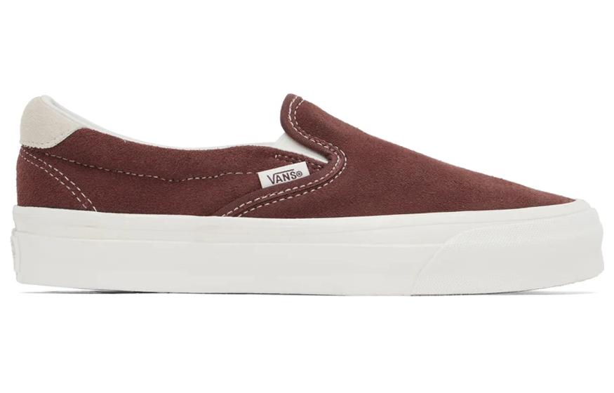 Order Vans经典Slip-On OG 59 LX“棕色” 231739M237047