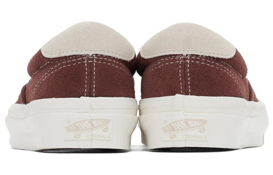 Shop Vans经典Slip-On OG 59 LX“棕色” 231739M237047