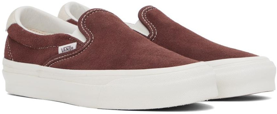Vans Slip-On OG 59 LX 'Coklat' 231739M237047 Shop Vans Slip-On OG 59 LX 'Coklat' 231739M237047