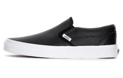 Vans Slip-On Perforated Leather 'Black'