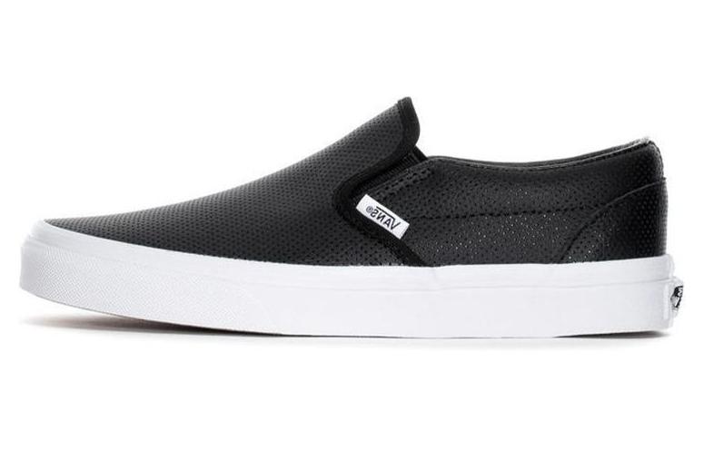 Vans Slip-On Perforated Leather 'Black' VN000XG8DJ6
