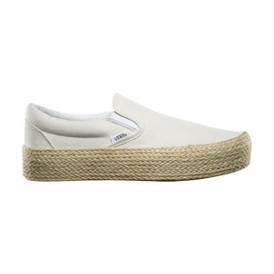 Vans Slip-On Platform Espadrille 'Marshmallow'