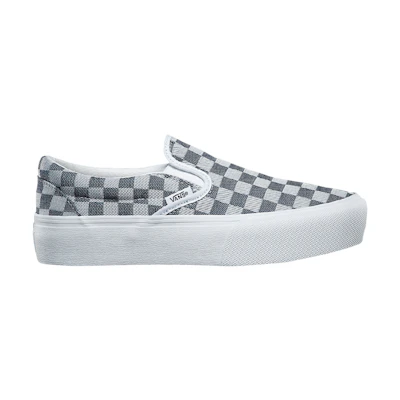 Vans Slip-On Platform SF 'Checkerboard Denim'