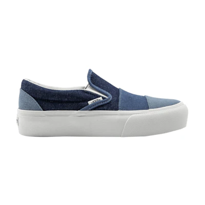 Vans Slip-On Platform SF 'Patchwork Denim'