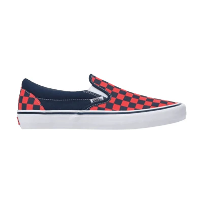 Vans Slip-On Pro 'Checkerboard - Navy Orange'