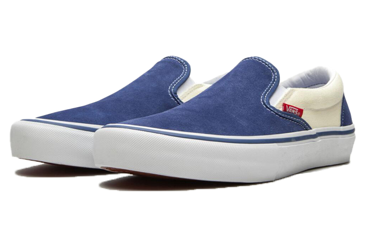 Order Vans スリッポン Pro ネイビー/ホワイト VN0A347V10C
